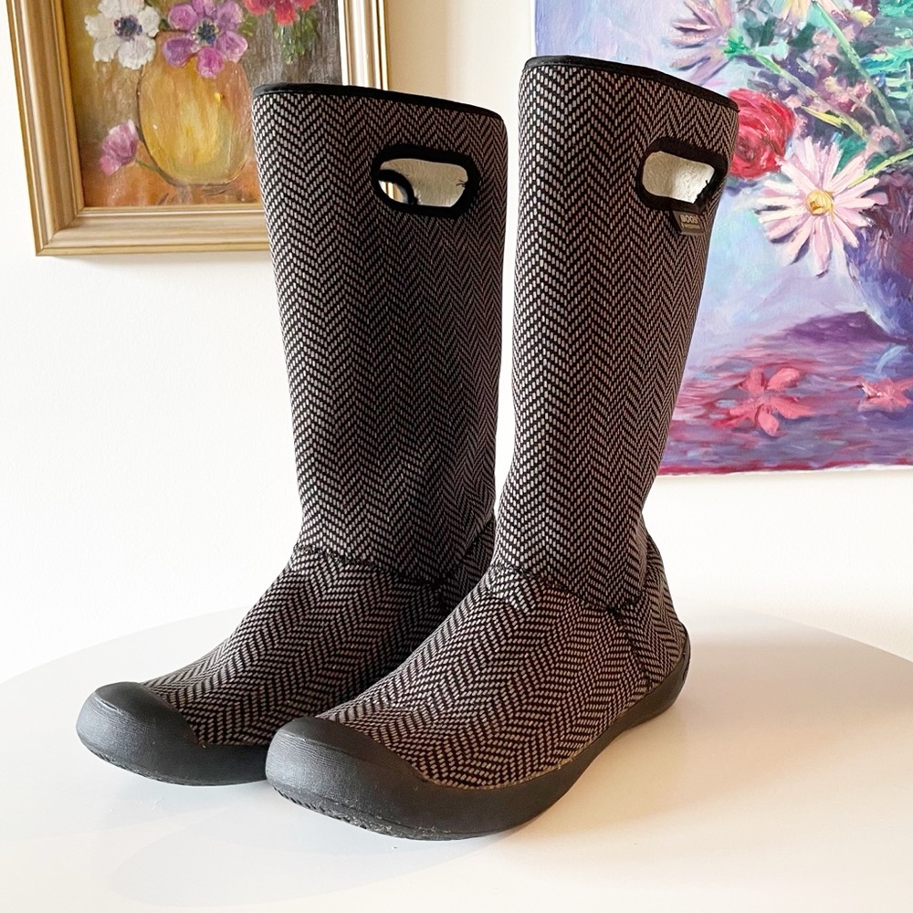 Bogs Waterproof Washable Summit  Pattern Boots EUR 41 USA 10